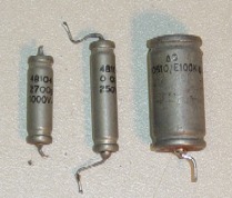Leaky high quality capacitors
